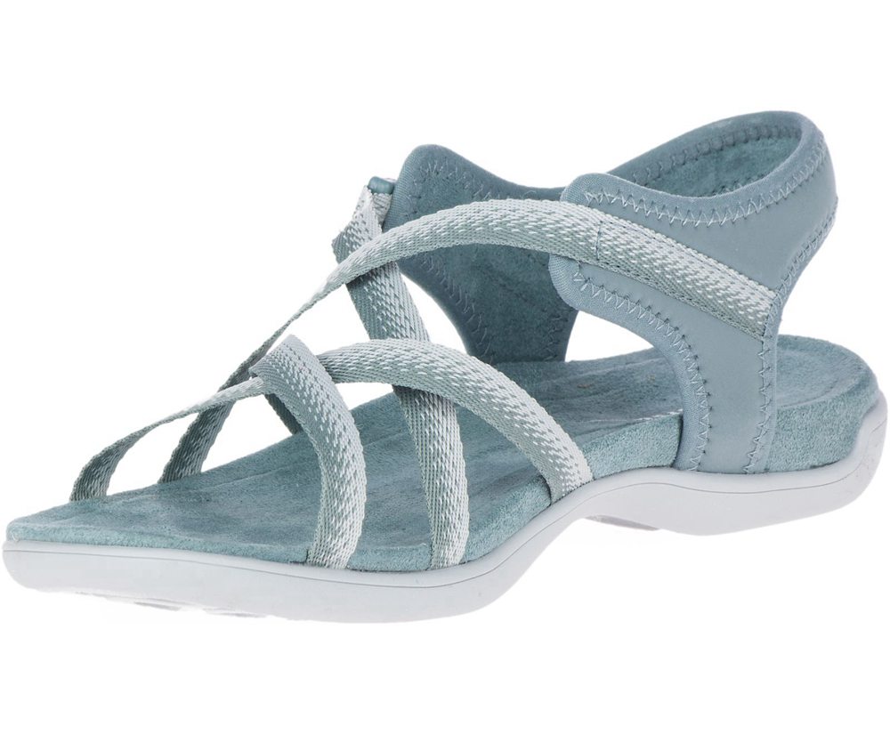 Sandalias Mujer - Merrell District Muri Lattice - Azules - LWOE-06357